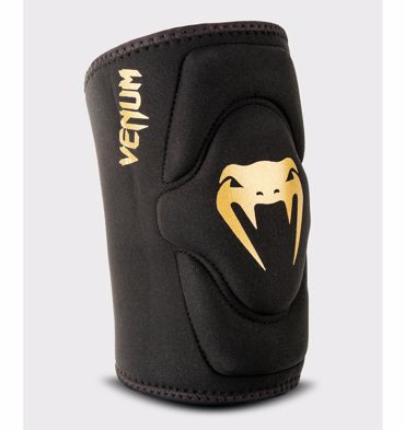 VENUM KONTACT LYCRA/GEL KNEE PADS -black/GOLD